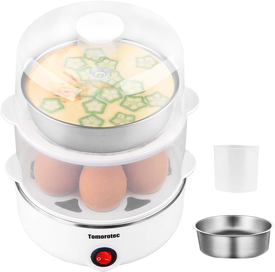 Egg Cooker Rapid - 2-tier Egg Cooker Large 14 Eggs