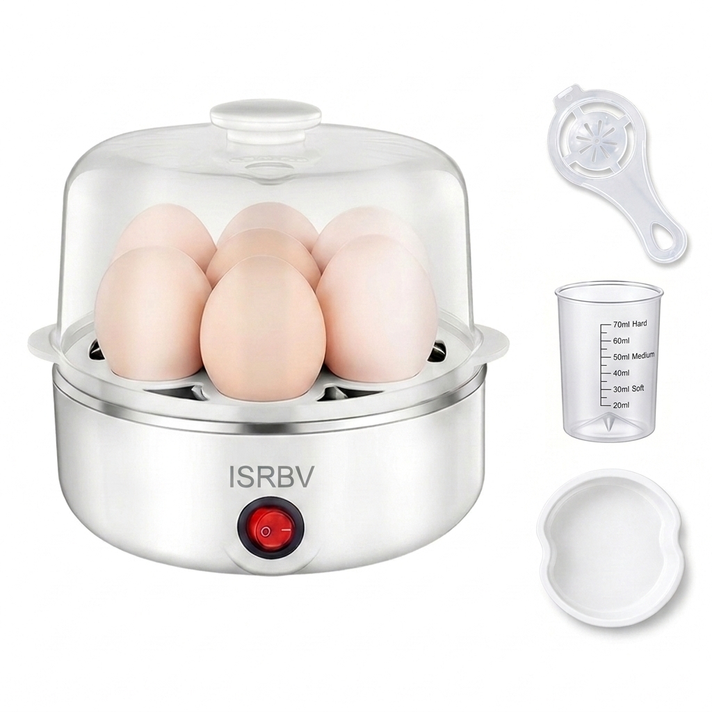 Egg Cooker Rapid - ISRBV Dual Layer Microwave Egg Cooker