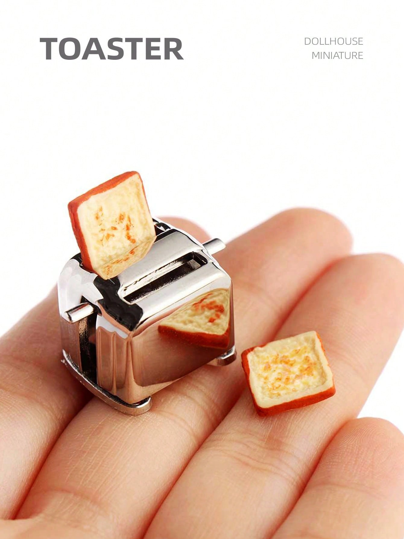 1:12 Dollhouse Miniature Toast - đánh giá và giá Kitchen Appliances Store