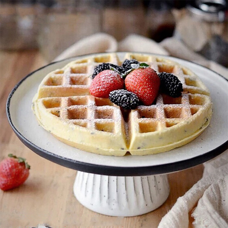 220V Flip Waffle Maker Round P - đánh giá và giá Electric Griddle Pancake