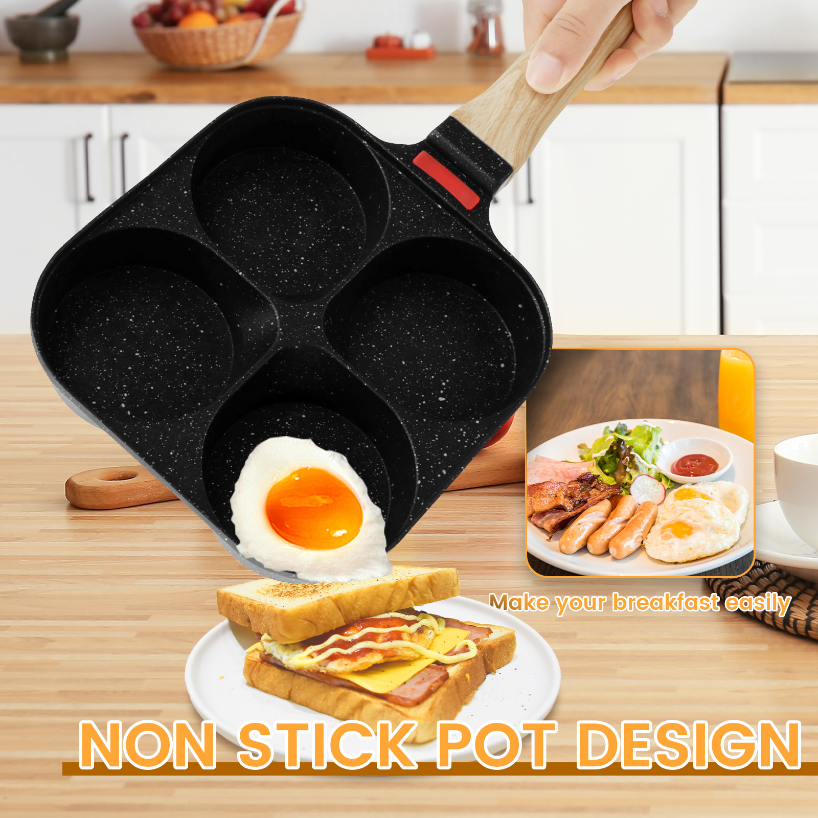Egg Frying Pan Nonstick Pancak - đánh giá và giá Electric Griddle Pancake