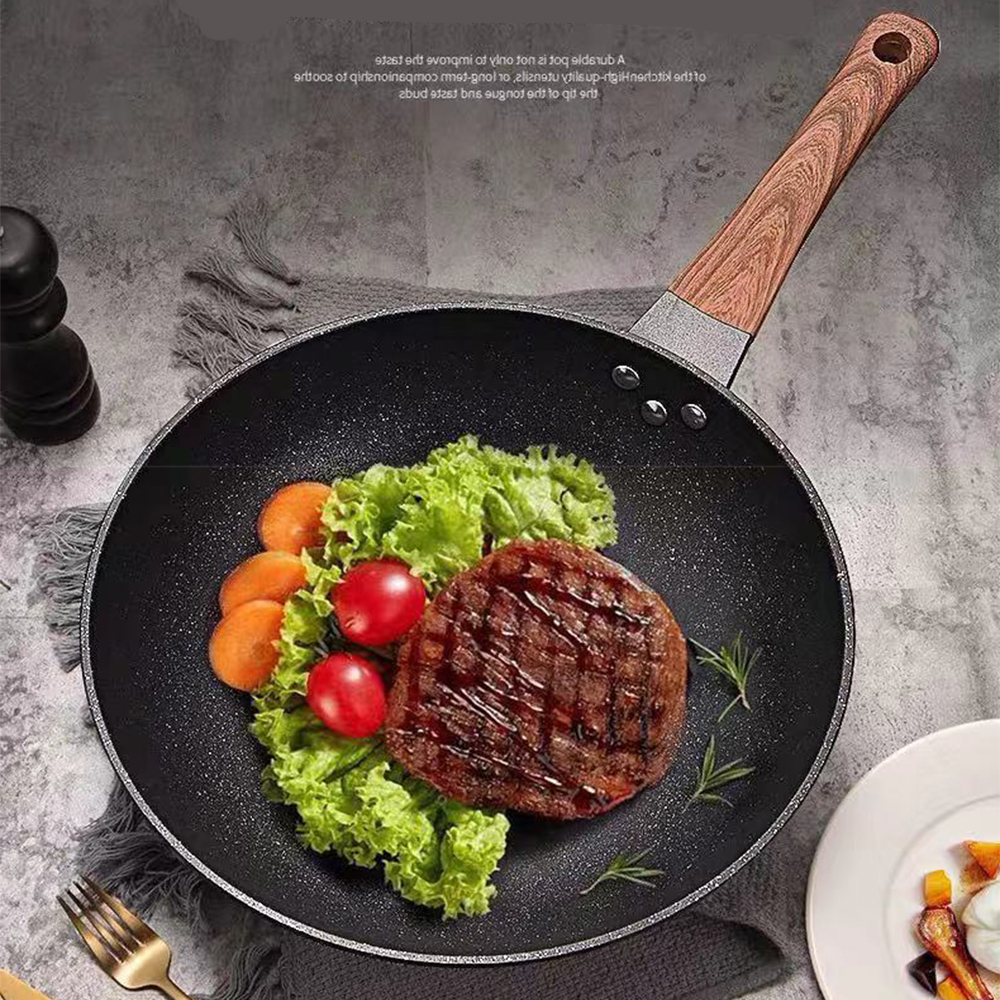 32CM Non-stick Wok Frying Pan  - đánh giá và giá Electric Griddle Pancake