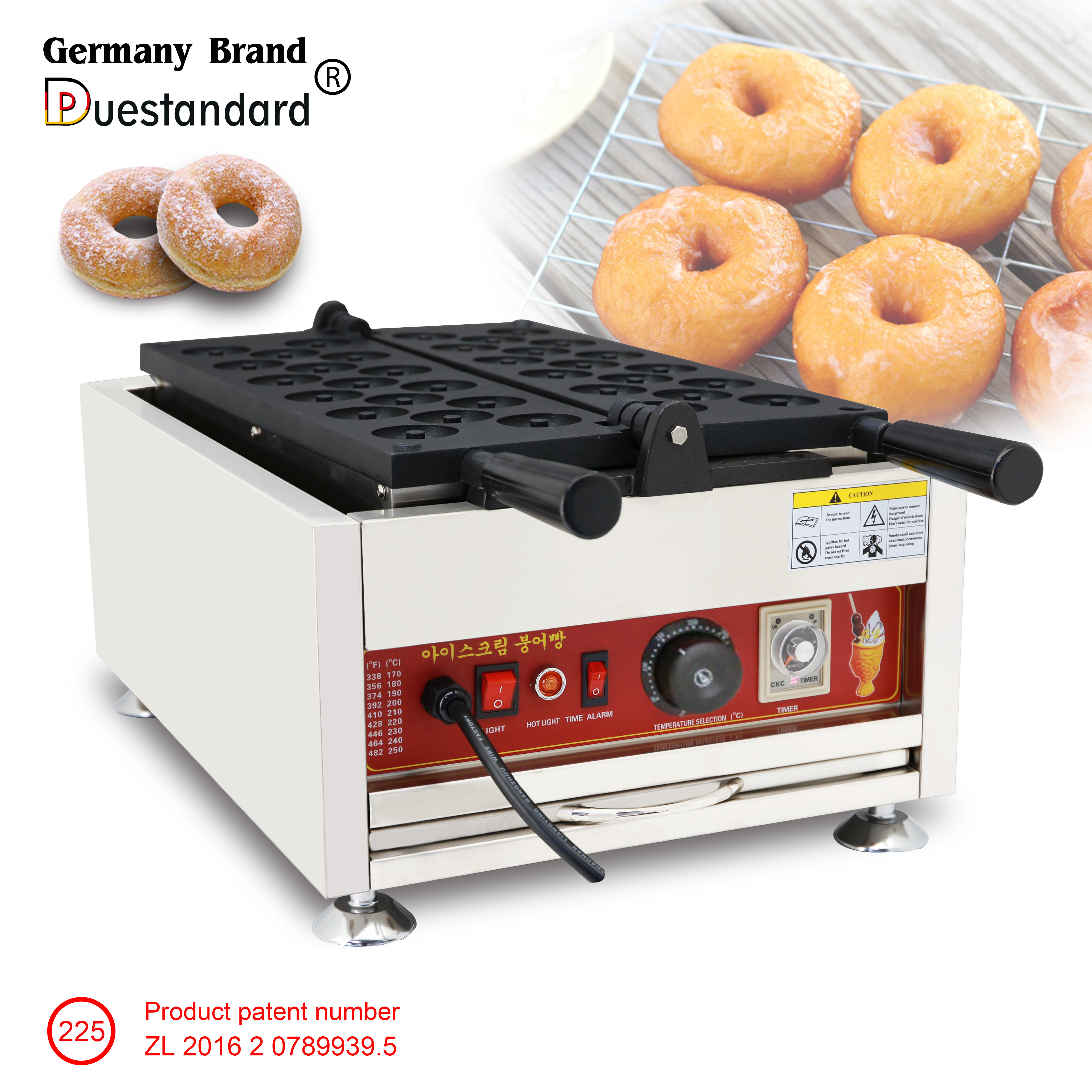 Commercial Waffle Maker Mini D - đánh giá và giá Donut Maker Mini
