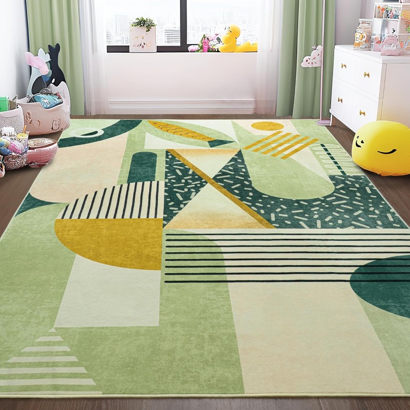 Abstract Printed Carpet Pink G - đánh giá và giá Kitchen Appliances Green