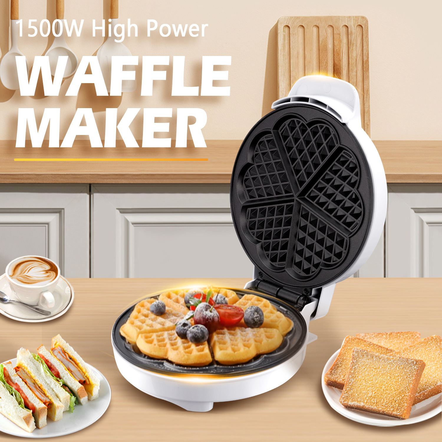 Breakfast Waffle Molds Egg Cak - đánh giá và giá Donut Maker Mini