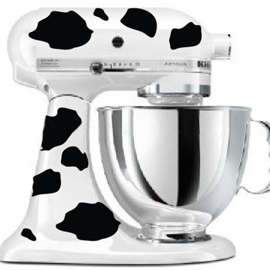 Kitchen Mixer Decor Cow Print  - đánh giá và giá Kitchen Appliances Germany