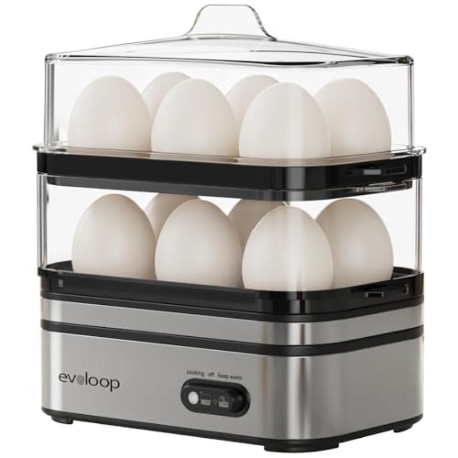 Rapid Egg Cooker Electric 12 E - đánh giá và giá Egg Cooker Rapid