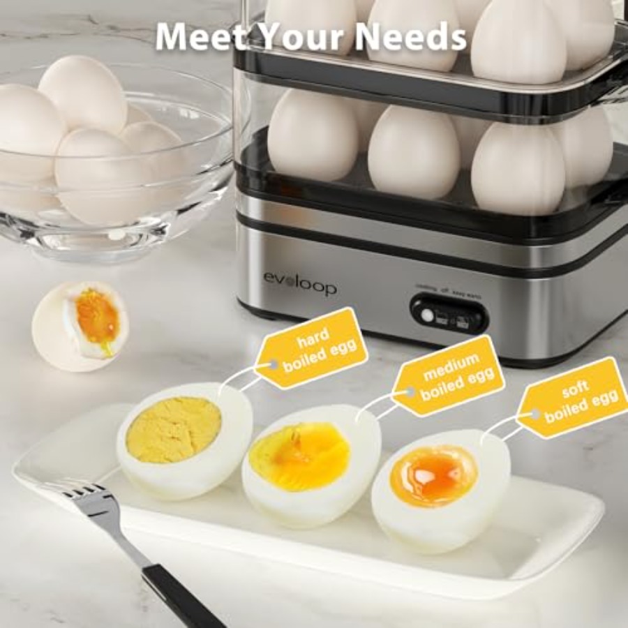 Rapid Egg Cooker Electric 12 E - đánh giá và giá Egg Cooker Rapid
