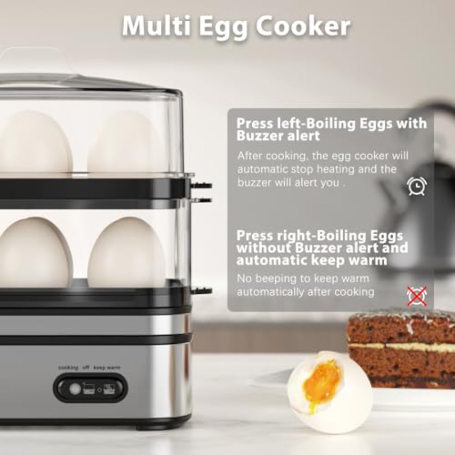 Rapid Egg Cooker Electric 12 E - đánh giá và giá Egg Cooker Rapid