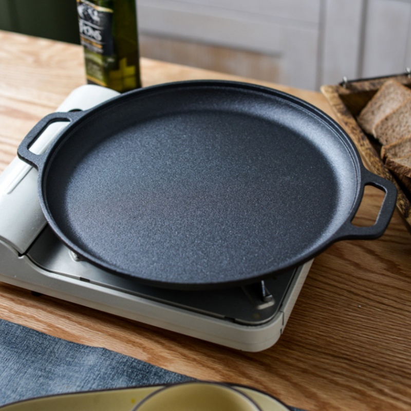 JUSTINLAU Double-Ear Frying Pa - đánh giá và giá Electric Griddle Pancake