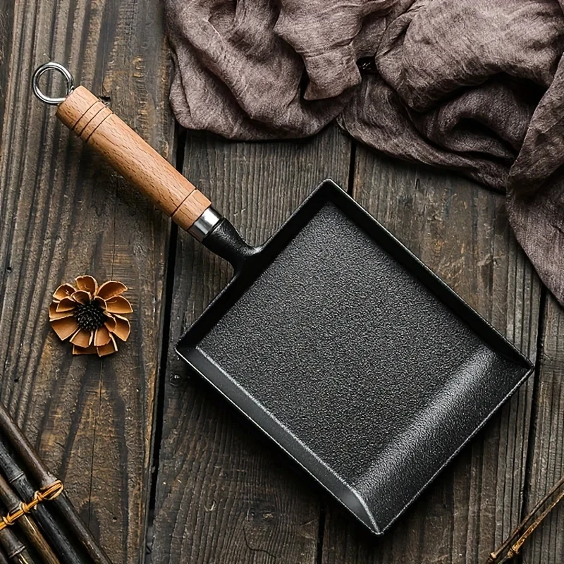 1Pc Japanese Cast Iron Pan Fry - đánh giá và giá Electric Griddle Pancake