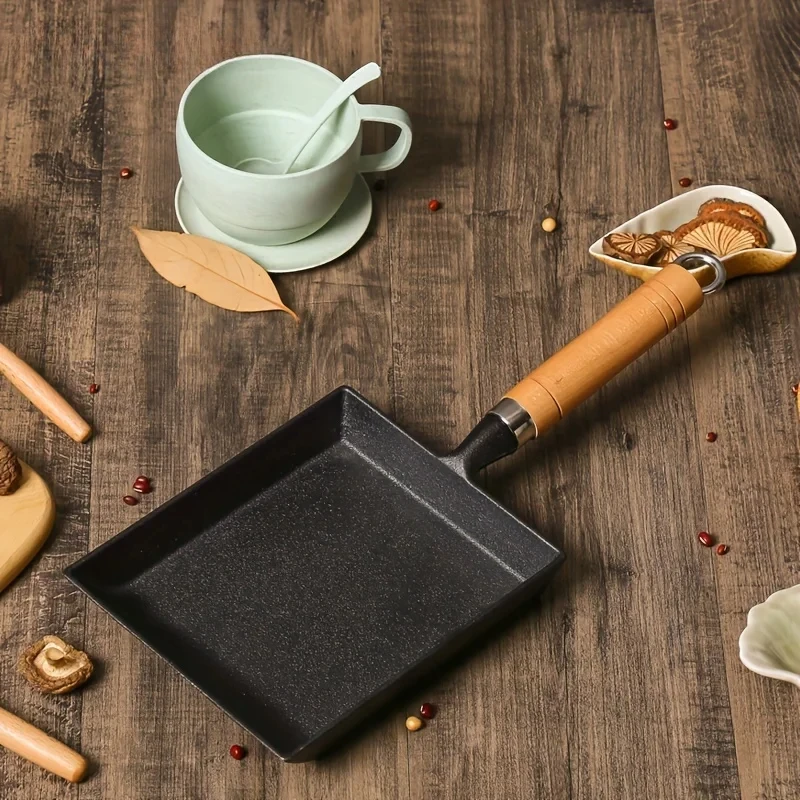 1Pc Japanese Cast Iron Pan Fry - đánh giá và giá Electric Griddle Pancake