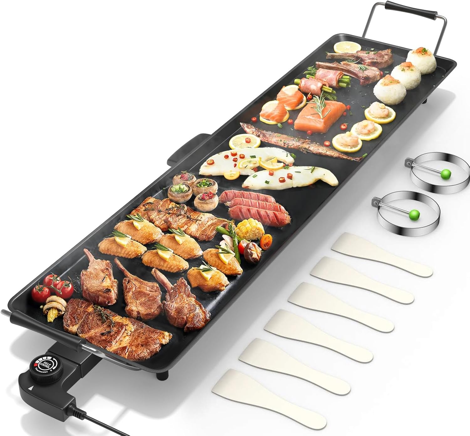 Electric Griddle 35 Inch - 200 - đánh giá và giá Electric Griddle Pancake