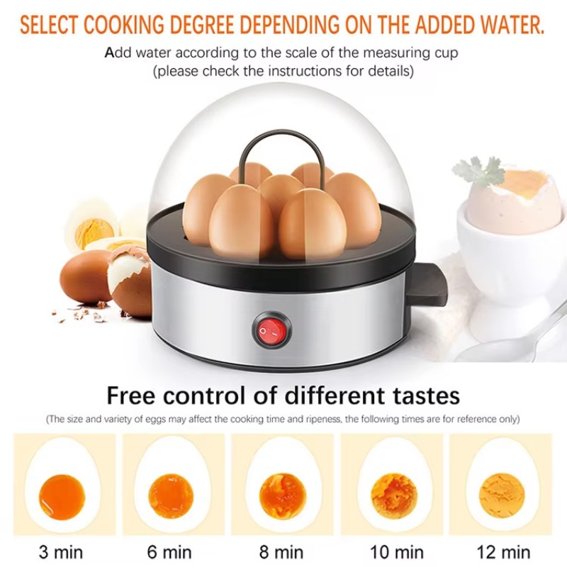 Fast Egg Boiler Stainless Stee - đánh giá và giá Egg Cooker Rapid