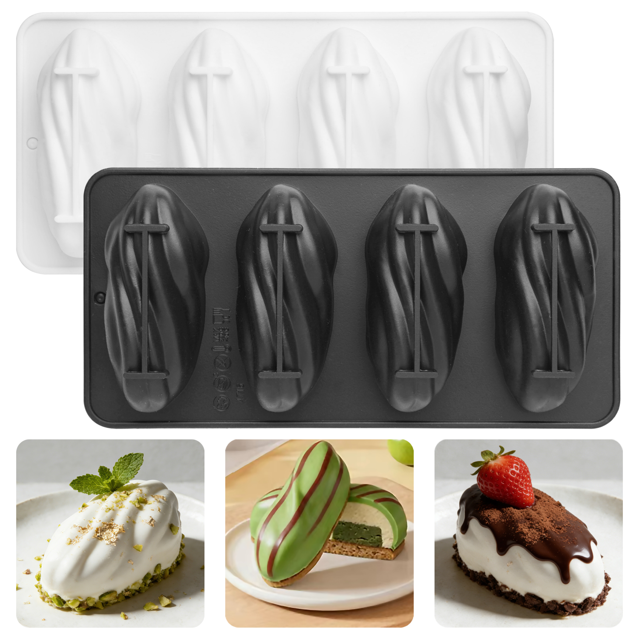 4-Cell Pistachios Design Silic - đánh giá và giá Kitchen Appliances For Baking