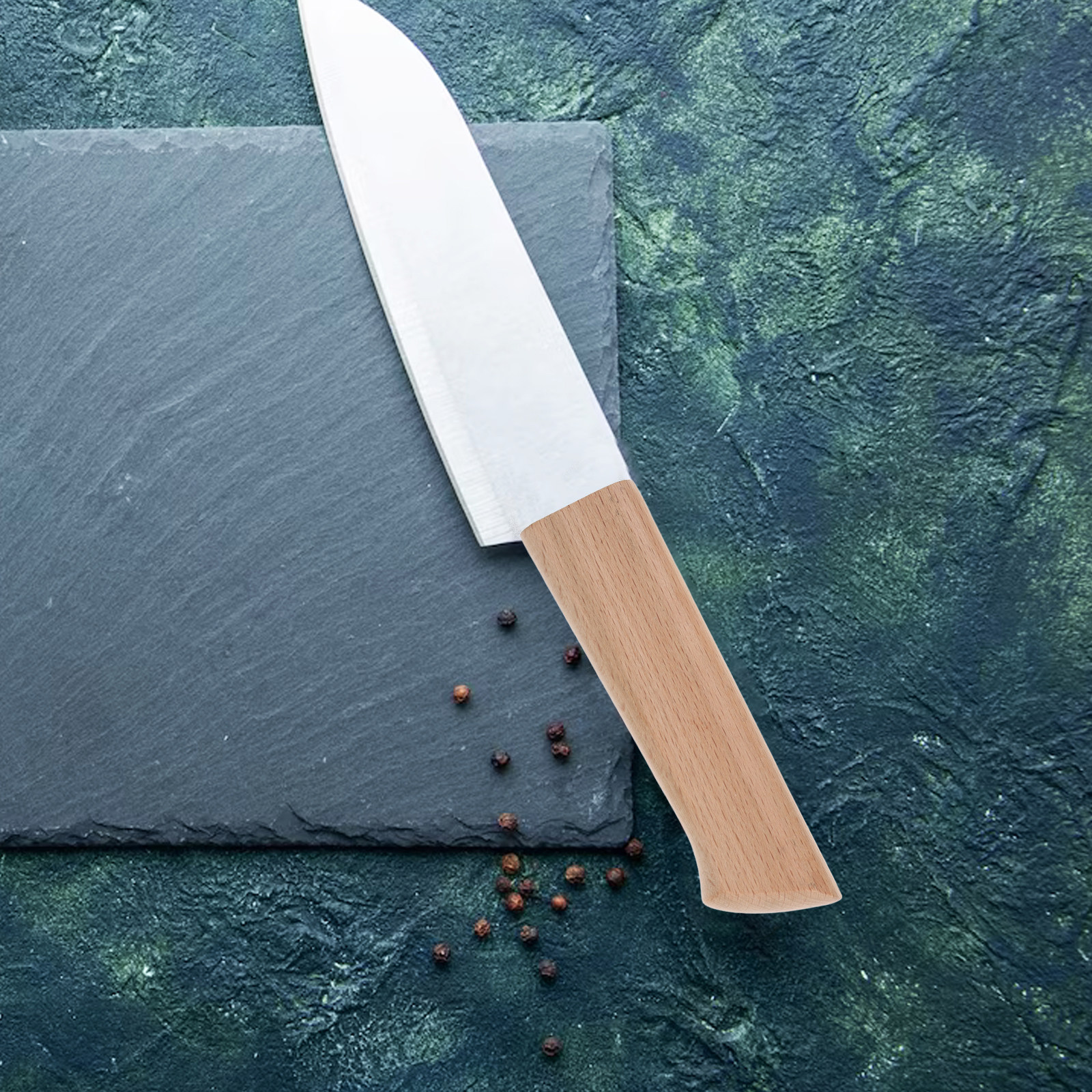 2Pcs Kitchen Knife Wooden DIY  - đánh giá và giá Kitchen Appliances Store