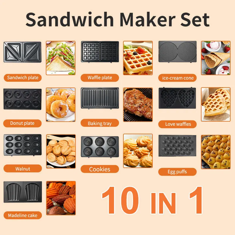 220/110V Household Appliances  - đánh giá và giá Donut Maker Mini