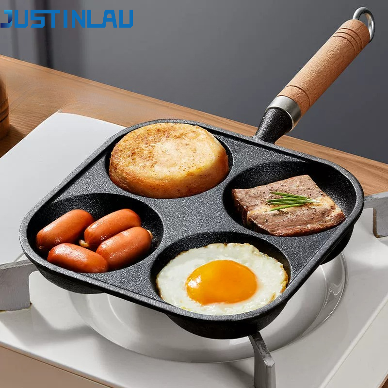 JUSTINLAU 2/4-Hole Omelette Po - đánh giá và giá Electric Griddle Pancake