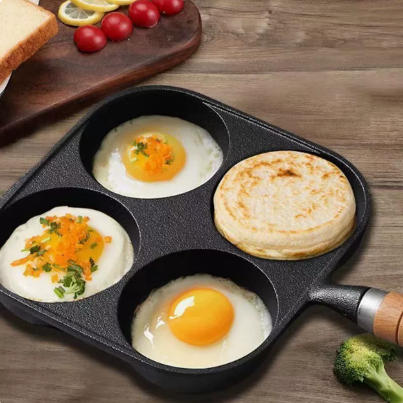 JUSTINLAU 2/4-Hole Omelette Po - đánh giá và giá Electric Griddle Pancake