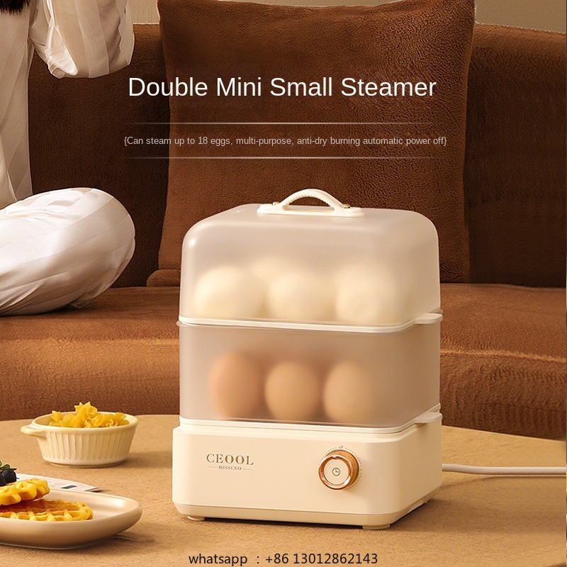 Egg Boiler Double Layers Elect - đánh giá và giá Egg Cooker Rapid