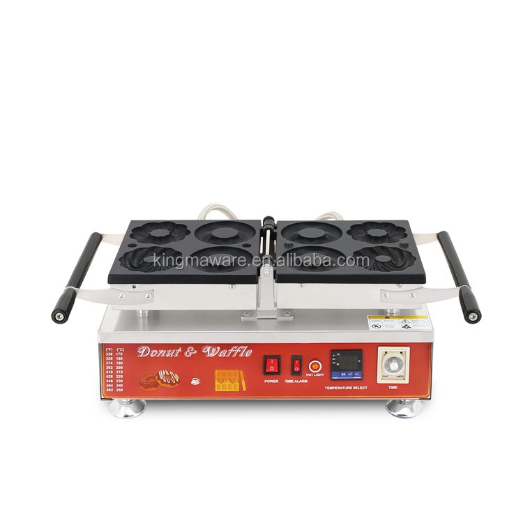 4 Pcs Commercial Electric Donu - đánh giá và giá Donut Maker Mini